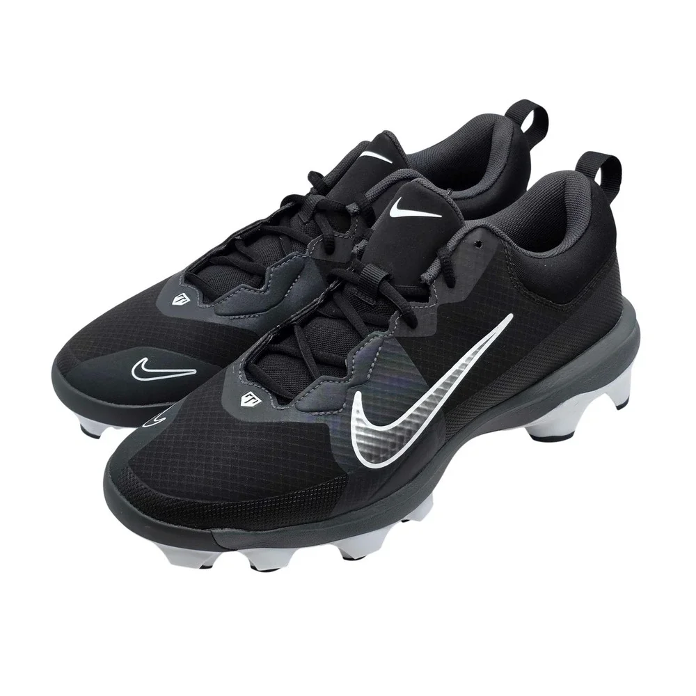 Nike Force Trout 9 Pro MCS Molded Baseball Cleats Mens Size 11 Black Silver NEW